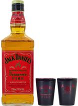 Whisky Jack Daniel's Tennesse Fire 750ML+ 2 Copos