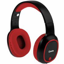 Fone de Ouvido Quanta QTFOB75 / Bluetooth - Preto / Vermelho