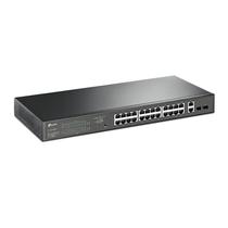 Switch TP-Link TL-SG1428PE com 26 Portas Ethernet de 10/100/1000 MBPS - Preto