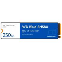 SSD Western Digital WD Blue SN580, 250GB, M.2 Nvme, Leitura 4000MB/s, Gravacao 2000MB/s, WDS250G3B0E