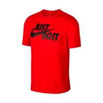 Camiseta Nike Masculina Sportswear Just do It Swoosh Vermelha