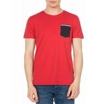 Camiseta Tommy Hilfiger Masculino MW0MW00781-654 M Vermelho