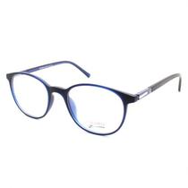 Armacao para Oculos de Grau Visard TR10004 C4 Tam. 49-19-140MM - Azul/Preto