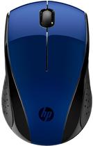 Mouse HP 220 6JA62AA 1600DPI - Preto/Azul (Sem Fio)