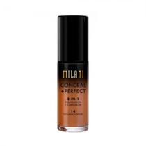 Base Corretivo Milani Conceal + Perfect 2IN1 14 Golden Toffee