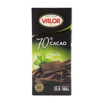 Chocolate Valor 70% Cacao Menta 100G