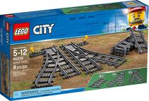 Lego City Switch Tracks - 60238 (8 PCS)