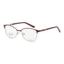 Armacao para Oculos de Grau Visard BF7089 C3 Tam. 54-16-135MM - Vermelho