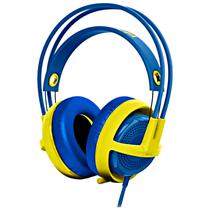 Headset Gaming Steelseries Siberia V3 Vault-Tec com Microfone Retractil PN61355-HS-00004 - Azul/Amarelo