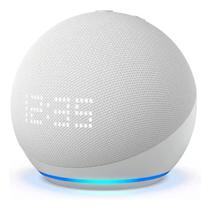 Amazon Echo Dot 4TH Gen Smart com Relogio White