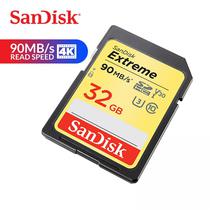 Cartão de Memória Sandisk SD 32GB Ext 90MB/s Clase 10