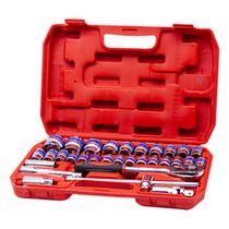 Kit de Ferramentas Jngek Socket Wrench Set Professional Quality com 32 Pecas