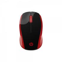 Mouse HP 200 2HU82AA-Abl Wireless/Rojo