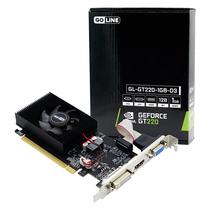 Placa de Vídeo Goline Nvidia Geforce GL-GT220 1GB DDR3 - GL-GT220-1GB-D3 (1 Ano de Garantia)
