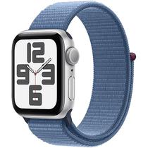 Apple Watch Se 2 40MM GPS MRE33LL/A Aluminum Silver/Sport Loop Winter Blue