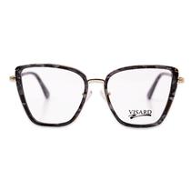 Armacao para Oculos de Grau RX Visard JBO1125 53-17-140 C3 - Preto/Cinza