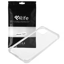 4LIFE Capa iPhone 11 Pro Silicone Transparente