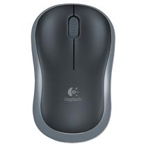 Mouse Logitech M185 Wireless 910-002225 2.4GHZ Preto Cinza