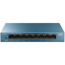Switch TP-Link LS108G - 8 Portas - 1000MBPS - Azul