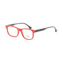 Armacao para Oculos de Grau Visard A0125 C7 Tam. 53-17-140MM - Preto/Vermelho