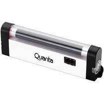 Detector de Nota Falsa com Luz Ultravioleta Quanta QTDUP20 - Branco/Preto
