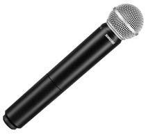 Microfone Shure BLX24/PG58-J10 Sem Fio Preto