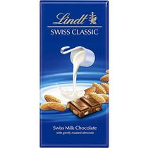 Chocolate Lindt Swiss Classic Milk Almond - 100G