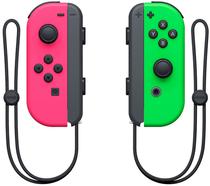 Controles Joy-Con (L/R) para Nintendo Switch - Verde Neon/Rosa Neon