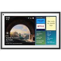 Smart Screen Amazon Echo Show 15 H6Y2A5DE 15.6" com Wi-Fi e Bluetooth - Preto/Branco