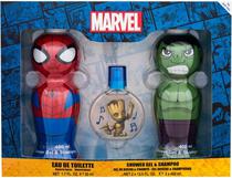 Perfume Marvel Set Show/Sham Spider Hulk 400ML - Cod Int: 68718