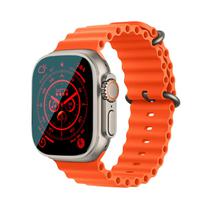 Relogio Inteligente Smartwatch Z66 Ultra Watch 8 49MM / 1.93" com Bluetooth - Laranja