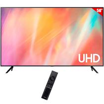Smart TV LED 50" Samsung UN50AU7090G 4K Ultra HD Tizen Wi-Fi e Bluetooth com Conversor Digital