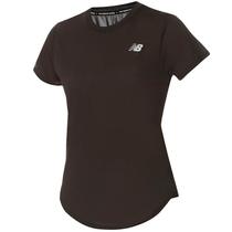 Camiseta New Balance Feminino Accelerate Short Sleeve s Preto - WT23222BK