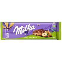 Barra de Chocolate Milka Nutty Choco Wafer - 270G