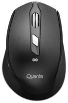 Mouse Quanta Wireless QTMSBT50 1600DPI USB Bluetooth - Preto