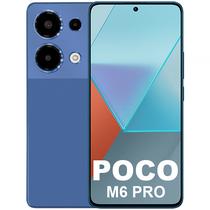 Smartphone Xiaomi Poco M6 Pro Dual Sim de 256GB/8GB Ram de 6.67" 64+8+2MP/8MP - Azul (Global)