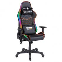 Cadeira Gamer Darkflash RC-650 RGB Preto/Laranja