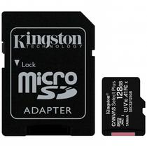 Cartao de Memoria Kingston SDCS2/128GB - 128GB - Micro SD com Adaptador - 100MB/s