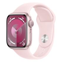 Apple Watch Series 9 MR933LW/A Caixa Aluminio 41MM Rosa - Esportiva Rosa s/M (Caixa Danificada)