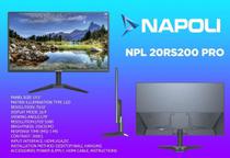 Monitor 20 Napoli NPL-20RS200 Pro FHD 75HZ Slim