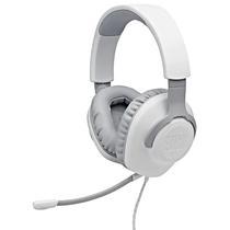 Headset JBL Quantum 100 com Quantum Signature Sound / Driver de 40 MM / Microfone Removivel - Branco