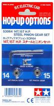 Tamiya Acc Steel Pinion Gear Set 14T,15T H.P. 53064