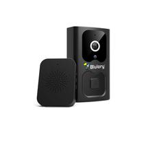 Campainha Blulory X6 Smart Door Bell de Seguranca Visual Inteligente Smart Porteiro - Preto