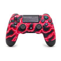 Controle Sem Fio Dualshock 4 para Playstation 4 (PS4) - Electric Red (Vermelho/Preto)