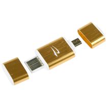 Leitor Cartao de Memoria USB Roadstar RS-55CR - Dourado