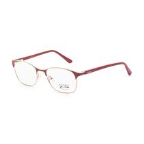 Armacao para Oculos de Grau Visard BF7100 C3 Tam. 52-18-135MM - Vermelho/Dourado