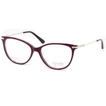 Oculos de Grau Visard VS4004 Feminino, Tamanho 54-17-140 C1, Metal e Acetato - Bordo