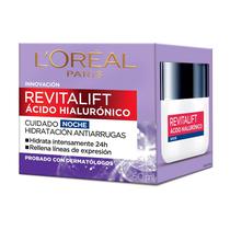 Crema Facial L'Oreal Revitalift Acido Hialuronico Noche 50ML