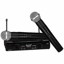 Microfone Quanta QTMIC103 Sem Fio - Preto