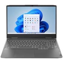 Notebook Lenovo Loq 15APH8 (82XT001NUS) 15.6" FHD 144HZ com AMD Ryzen 7 7840HS 3.8G/ 8GB Ram/ 512GB SSD/ RTX 4050 6GB GDDR6/ W11 - Storm Grey (Caixa Feia)